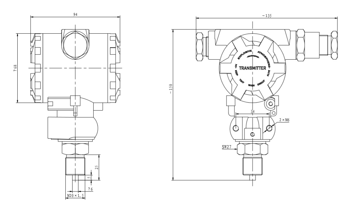 PT20SR-3483型 CNG防爆壓力變送器外形尺寸.jpg